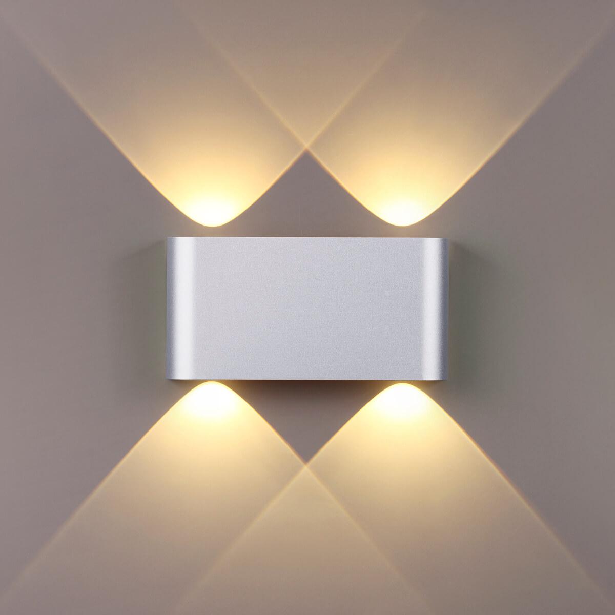 Картинка Настенный светодиодный светильник Odeon Light Hightech Magnum 4217/4WL