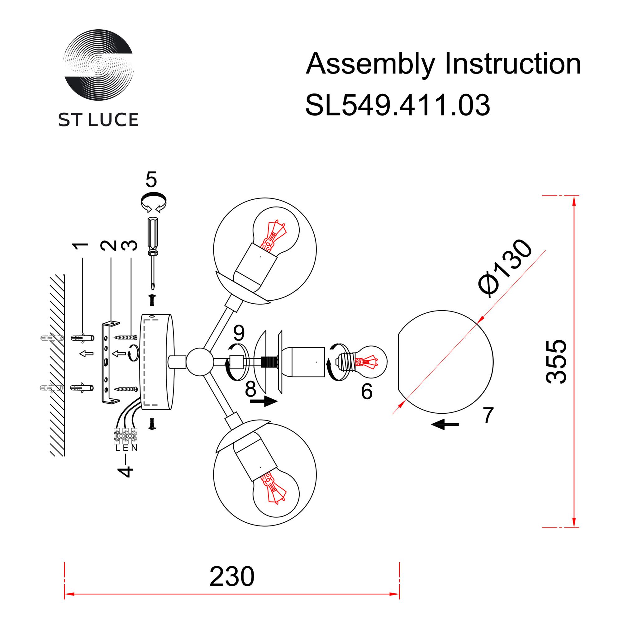 Картинка Бра ST Luce Stampo SL549.411.03