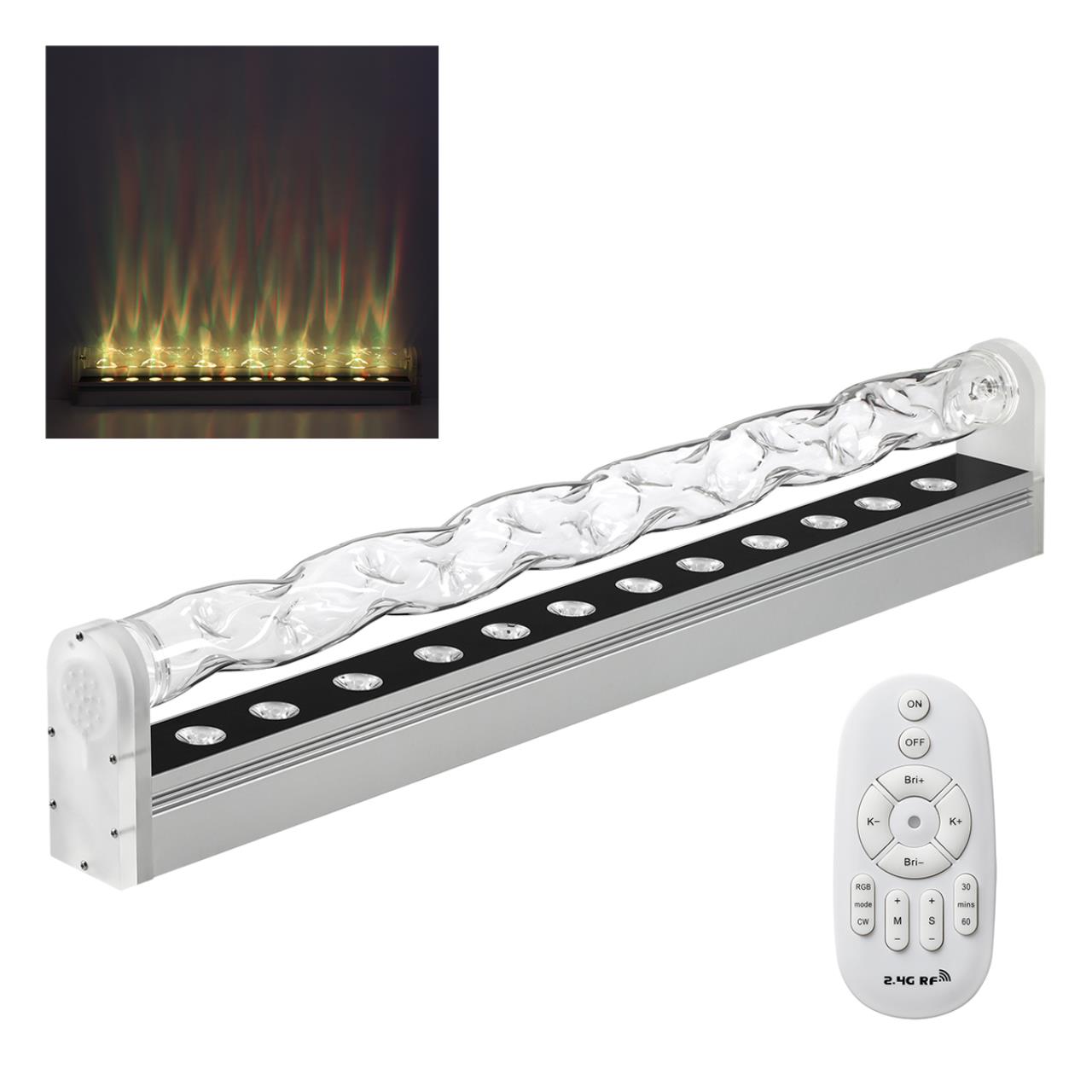 7027/72FL Odeon Light Напольный переносной све-к (вкл в розетку) IP20 LED 20W RGBCW с перекл-м цветов с ПДУ A110-240V WATERFALL купить в Алматы svet.kz