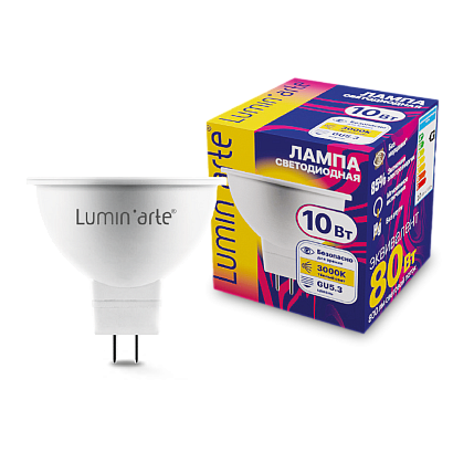 Светодиодная лампа Wolta LSTD-MR16-10W3KGU5.3 купить в Алматы svet.kz