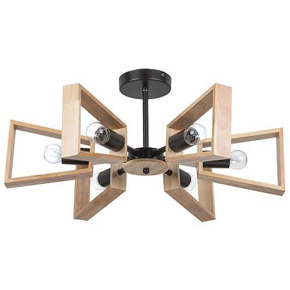 потолочный светильник arte lamp brussels a8030pl-6bk, доставка по Казахстану 