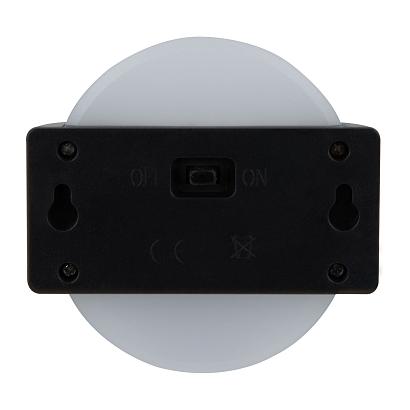 USL-F-158/PM090 RONDO Cветильник настенный на солнечной батарее. 6 светодиодов. Теплый белый свет. 1*АА Ni-Mh аккумулятор в/к. IP44. TM Uniel