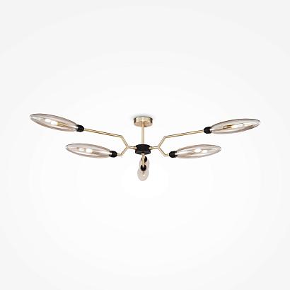 люстры потолочная люстра maytoni ventura mod012cl-06g, доставка по Казахстану 