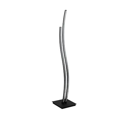 99805 Торшер LEJIAS, LED 16W, 2050lm, теплый свет, H1230, основание: B230, T230, сталь-пластик, черный- купить в Алматы svet.kz