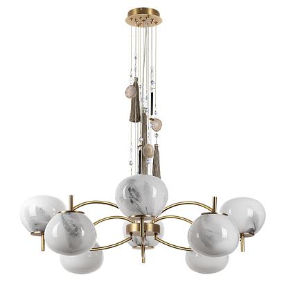 5432/8 odeon light  люстра fiolent, доставка по Казахстану 
